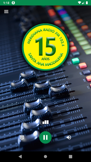 Meridiana Radio Screenshot 1