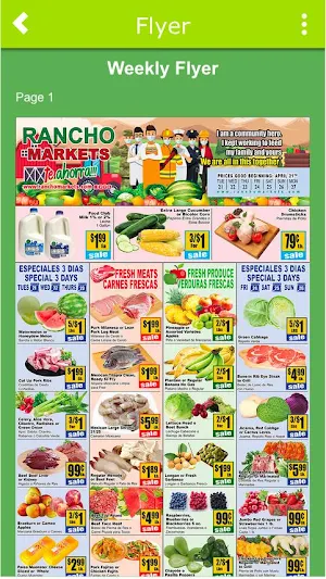 Rancho Markets Screenshot 2