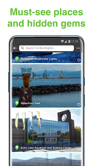 Burlington SmartGuide - Audio Guide & Offline Maps Screenshot 2