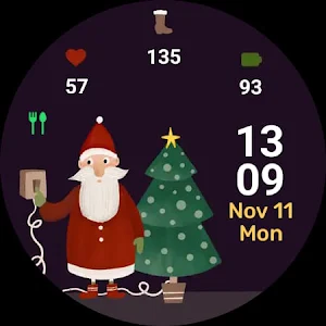 Christmas Time Animated Watch Screenshot 3