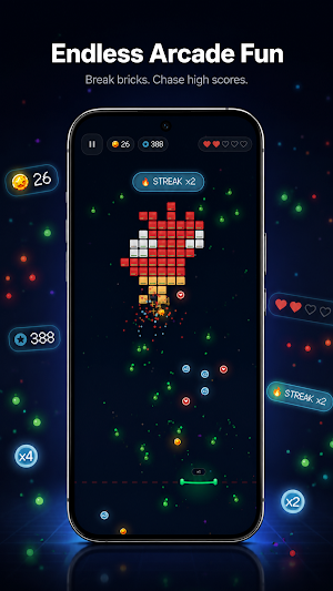 Ball Break: Number Blocks Screenshot 1