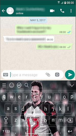 Tom Brady Buccaneers Keyboard NFL 2020 For Lovers Screenshot 1