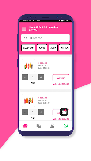 Distribuidora Postobon Screenshot 2