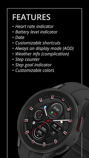 DADAM68 Analog Watch Face Screenshot 1