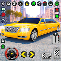 Car Taxi Parking: Limo car Sim