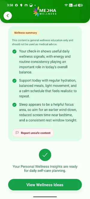 Medha Wellness Screenshot 2