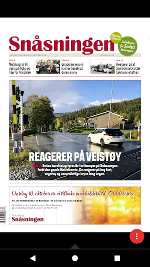 Snåsningen eAvis Screenshot 1