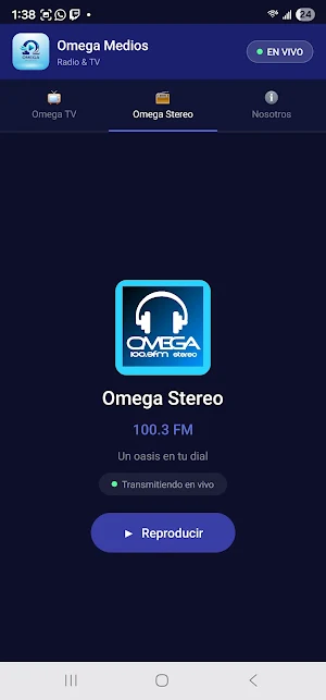 Omega Medios Screenshot 2