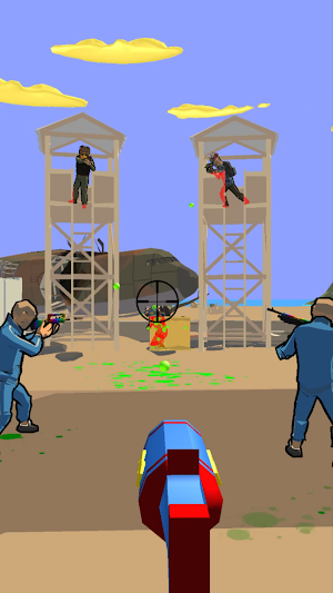 Paintball Rush 3D Screenshot 2