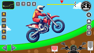 Toddler Moto Racer Hills Stunt Screenshot 0