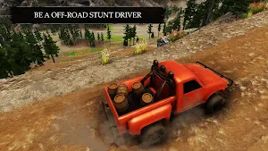 Pickup Truck Extreme Offroad Driving Screenshot 2