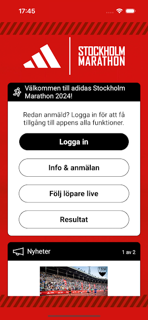 Stockholm Marathon Screenshot 0