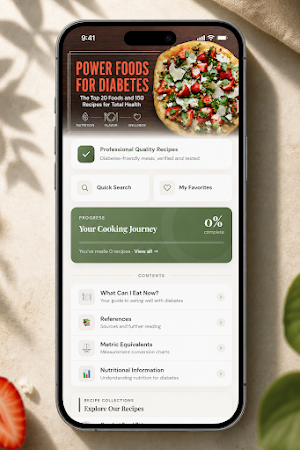 Power Foods for Diabetes Screenshot 1