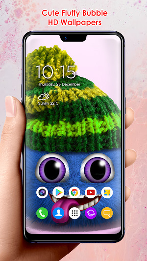 Cute Fluffy Bubble Wallpapers Screenshot 3