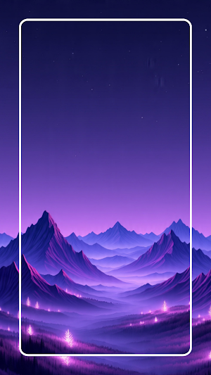 Aesthetic Purple Wallpapers HD Screenshot 1