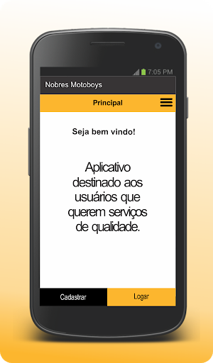 Nobres Motoboys - Cliente Screenshot 0