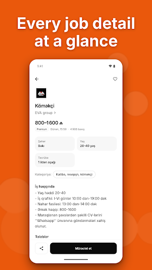 İş elanları - Jobs in Baku Screenshot 3
