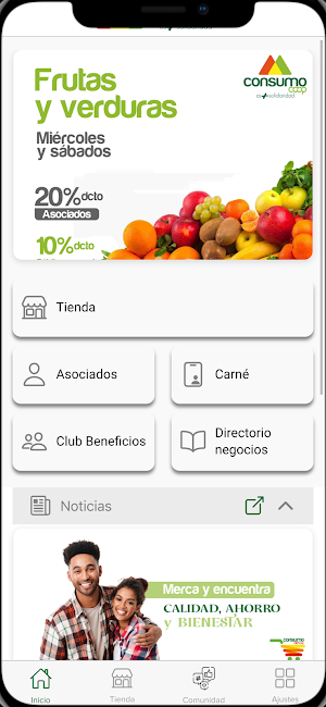 Consumo Coop Screenshot 2