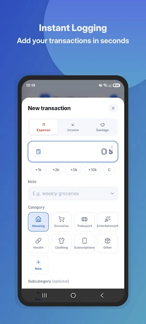 Money Manage Screenshot 1