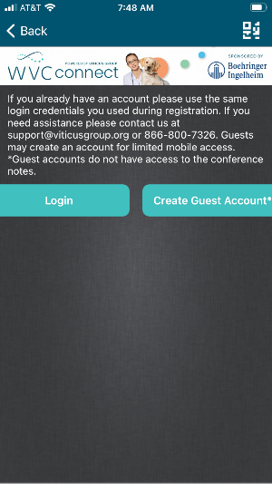 WVC Connect Screenshot 1