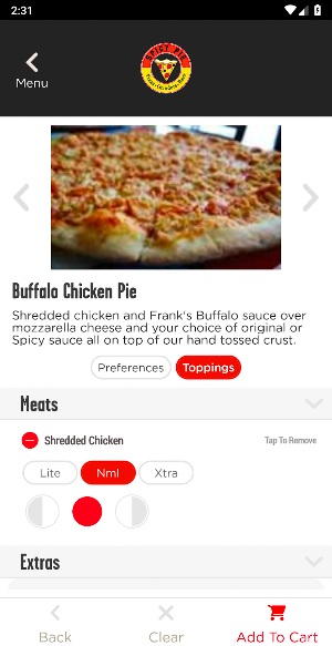 Spicy Pie Pizza Screenshot 3
