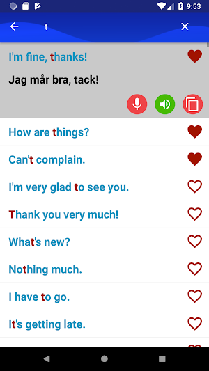 Learn Swedish Fast and Free Screenshot 2