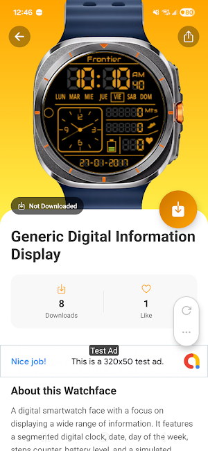 Watchland: Wear OS Watch Faces Screenshot 3