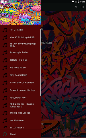 Hip Hop Radios Live Screenshot 1