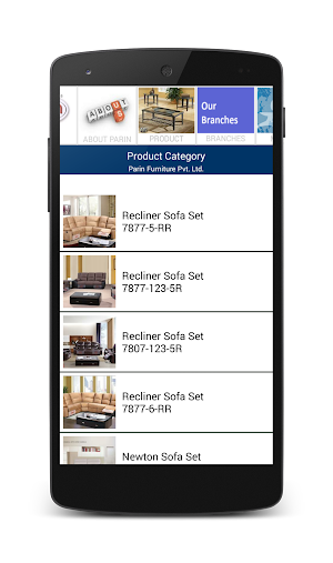 Parin Furniture Screenshot 2
