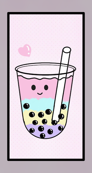 Boba Milk Tea Wallpaper HD Screenshot 0
