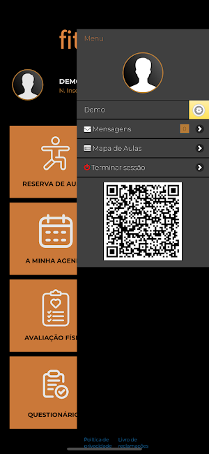 FitCenter App Screenshot 2