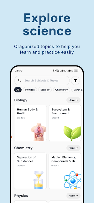 Science Quiz: MCQ & Exam Prep Screenshot 1