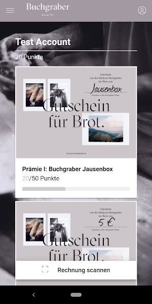 Buchgraber Bäckerei Screenshot 2