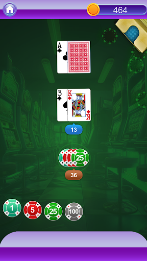 Blackjack House Of Cards Screenshot 1