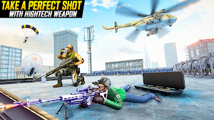 Sniper 3D- Hostage Rescue Game Screenshot 3