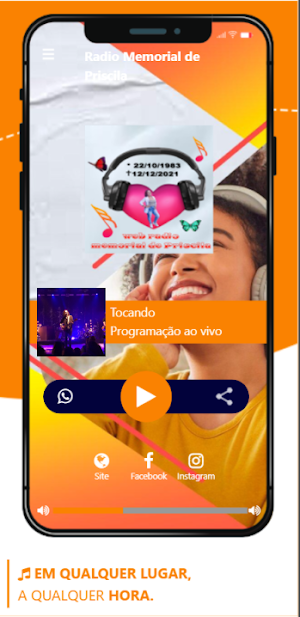 Web Radio Memorial de Priscila Screenshot 2