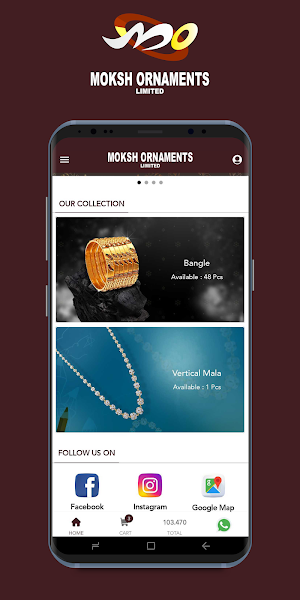 Moksh ornaments ltd Screenshot 1