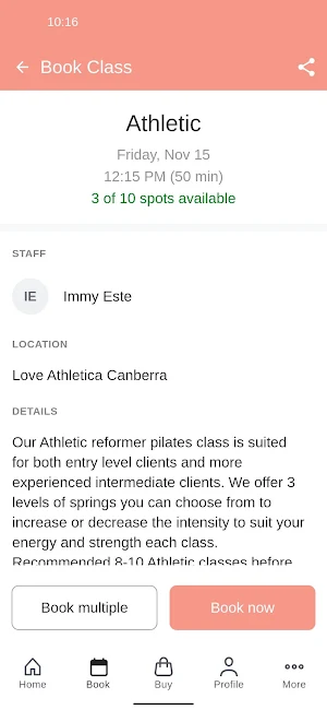 Love Athletica Screenshot 2