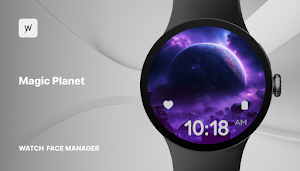 Magic Planet Watch Face Screenshot 0