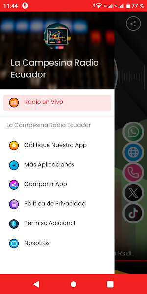 La Campesina Radio Ecuador Screenshot 2