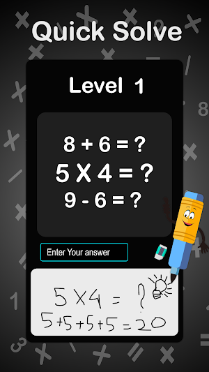 Math Puzzle - IQ Test Screenshot 1