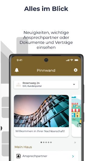 GVL Kundenportal Screenshot 1