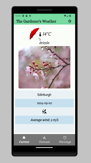 Gardener's Weather Warning Screenshot 3