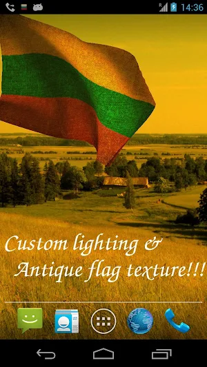 Lithuania Flag Screenshot 3
