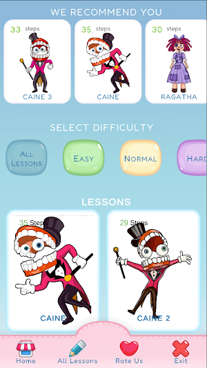 how to draw amazing circus Screenshot 0
