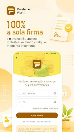 PréstamoFlash-Préstamo Screenshot 1