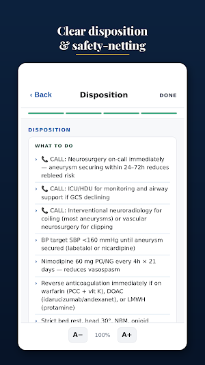 Neurology Oncall Screenshot 3