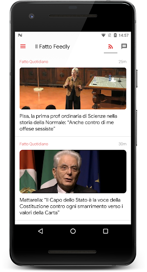 Il Fatto Feedly Screenshot 0