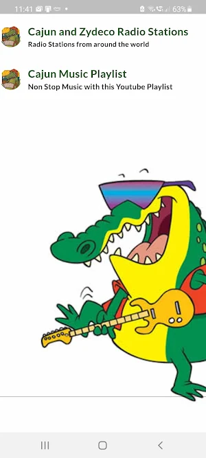 Cajun & Zydeco Music Radio Screenshot 2