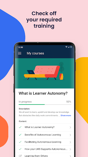 LearnUpon LMS Screenshot 1